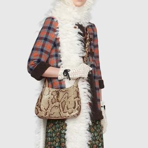 Gucci Jackie 1961 python small shoulder bag